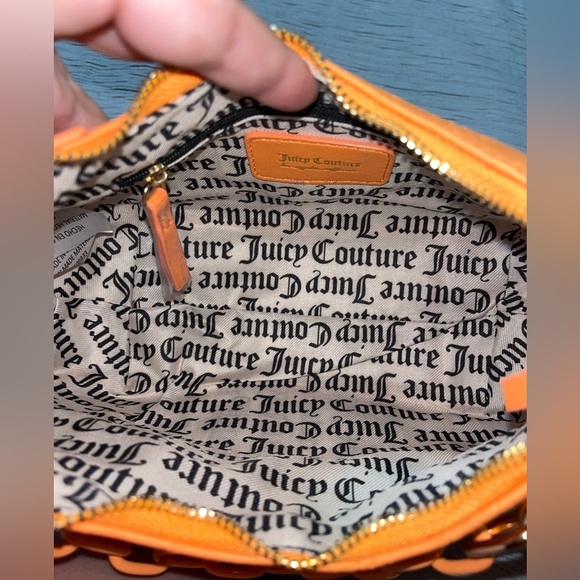 Juicy Couture Apricot Crush “Can’t Tame Her” Shoulder Bag, NWT - Picture 11 of 16